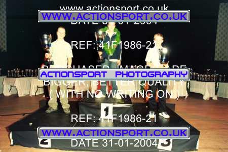 Photo: 41F1986-21 ActionSport Photography 31/01/2004 YMSA Poole & Parkstone MC Presentation _1_AllPhotos #4