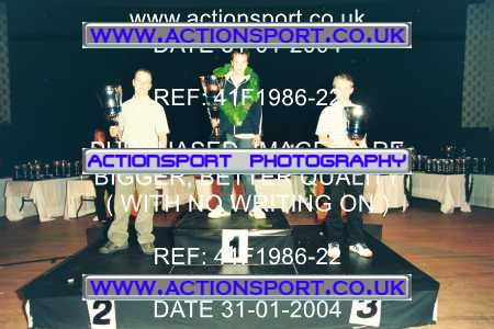 Photo: 41F1986-22 ActionSport Photography 31/01/2004 YMSA Poole & Parkstone MC Presentation _1_AllPhotos #4