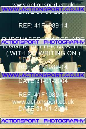 Photo: 41F1989-14 ActionSport Photography 31/01/2004 YMSA Poole & Parkstone MC Presentation _1_AllPhotos #9