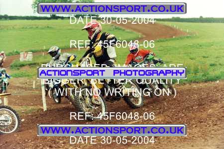 Photo: 45F6048-06 ActionSport Photography 30/05/2004 AMCA Plymouth MCC - Landrake _5_125JuniorsGroup2 #186