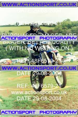 Photo: 48F6579-21 ActionSport Photography 29/08/2004 AMCA Tormarton MXC - Farleigh Castle _2_125JuniorsGroup1 #15