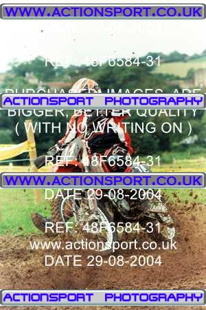 Photo: 48F6584-31 ActionSport Photography 29/08/2004 AMCA Tormarton MXC - Farleigh Castle _5_750Juniors #74