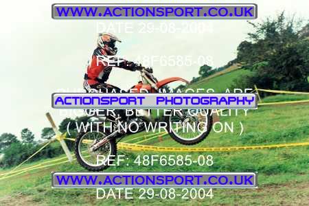 Photo: 48F6585-08 ActionSport Photography 29/08/2004 AMCA Tormarton MXC - Farleigh Castle _5_750Juniors #74