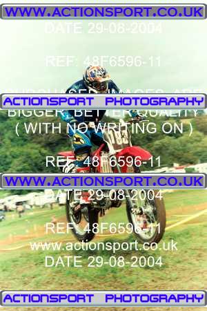 Photo: 48F6596-11 ActionSport Photography 29/08/2004 AMCA Tormarton MXC - Farleigh Castle _9_125JuniorsGroup2 #183