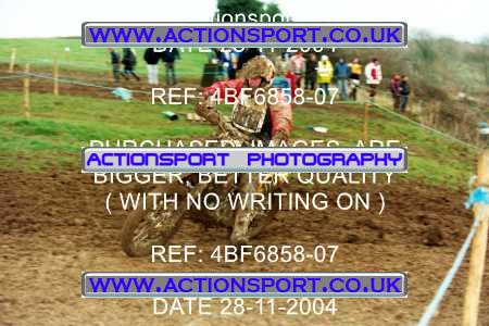 Photo: 4BF6858-07 ActionSport Photography 28/11/2004 AMCA Dursley MXC - Nympsfield _1_Experts #103