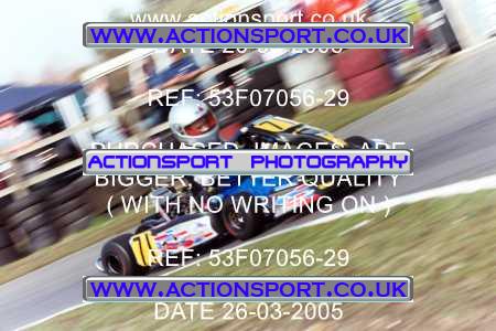 Photo: 53F07056-29 ActionSport Photography 26/03/2005 Camberley Kart Club - Blackbushe _2_JuniorsTKM #71