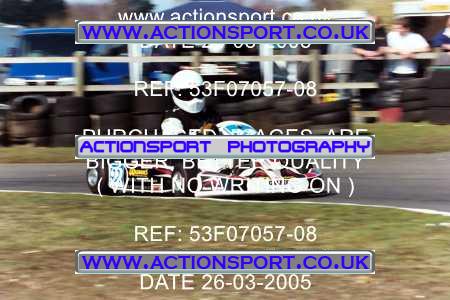 Photo: 53F07057-08 ActionSport Photography 26/03/2005 Camberley Kart Club - Blackbushe _5_RotaxMax #22