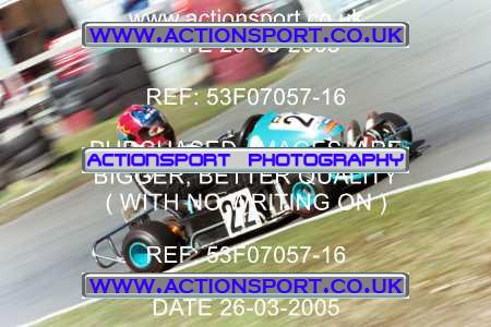 Photo: 53F07057-16 ActionSport Photography 26/03/2005 Camberley Kart Club - Blackbushe _6_Gearbox #22
