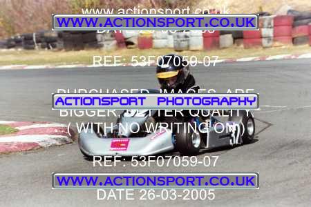 Photo: 53F07059-07 ActionSport Photography 26/03/2005 Camberley Kart Club - Blackbushe _1_Cadets #32