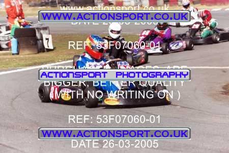 Photo: 53F07060-01 ActionSport Photography 26/03/2005 Camberley Kart Club - Blackbushe _3_MiniMax #31