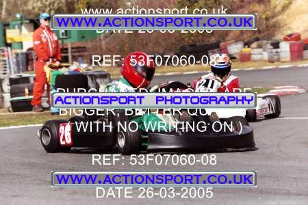Photo: 53F07060-08 ActionSport Photography 26/03/2005 Camberley Kart Club - Blackbushe _3_MiniMax #26