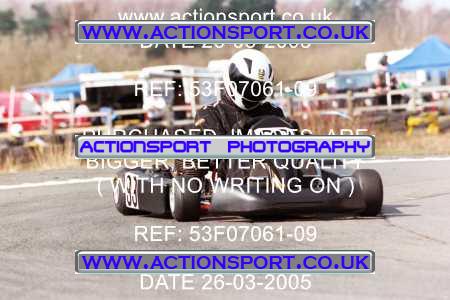 Photo: 53F07061-09 ActionSport Photography 26/03/2005 Camberley Kart Club - Blackbushe _4_SeniorTKM #99