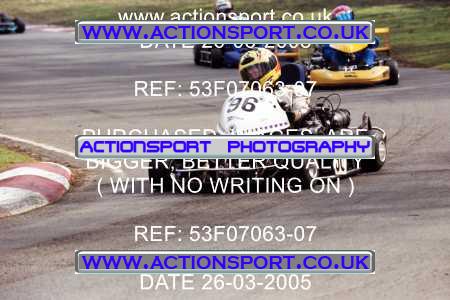 Photo: 53F07063-07 ActionSport Photography 26/03/2005 Camberley Kart Club - Blackbushe _6_Gearbox #96