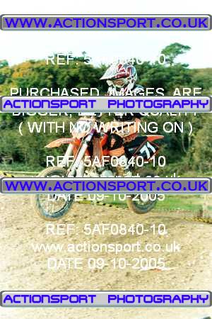 Photo: 5AF0840-10 ActionSport Photography 09/10/2005 Ringwood MXC - Foxholes  _1_Juniors #71