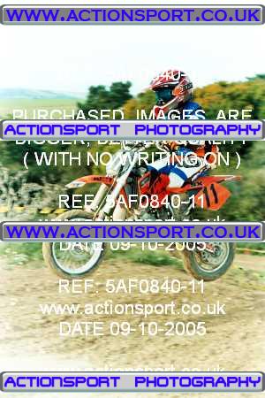 Photo: 5AF0840-11 ActionSport Photography 09/10/2005 Ringwood MXC - Foxholes  _1_Juniors #11
