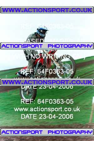 Photo: 64F0363-05 ActionSport Photography 23/04/2006 AMCA Ollerton MC - Bevercotes  _8_250-750Juniors #235