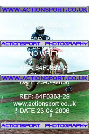 Photo: 64F0363-29 ActionSport Photography 23/04/2006 AMCA Ollerton MC - Bevercotes  _8_250-750Juniors #24