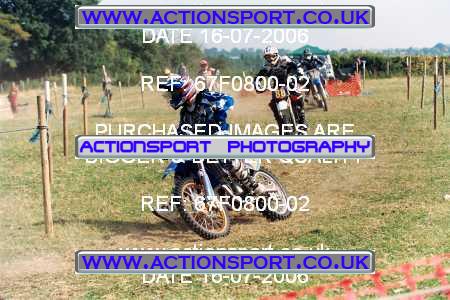 Photo: 67F0800-02 ActionSport Photography 16/07/2006 AMCA Upton Motorsports Club - Longdon  _1_125Experts #156