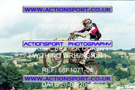 Photo: 68F1071-08 ActionSport Photography 20/08/2006 Moredon MX Aces of Motocross - Farleigh Castle  _3_125Seniors #54