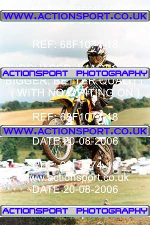 Photo: 68F1074-18 ActionSport Photography 20/08/2006 Moredon MX Aces of Motocross - Farleigh Castle  _4_BW85s #89