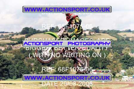 Photo: 68F1075-06 ActionSport Photography 20/08/2006 Moredon MX Aces of Motocross - Farleigh Castle  _5_SW85s #19