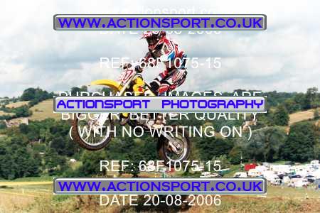 Photo: 68F1075-15 ActionSport Photography 20/08/2006 Moredon MX Aces of Motocross - Farleigh Castle  _5_SW85s #30