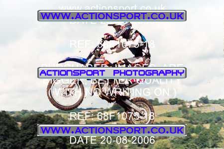 Photo: 68F1075-18 ActionSport Photography 20/08/2006 Moredon MX Aces of Motocross - Farleigh Castle  _5_SW85s #199