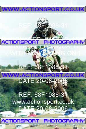 Photo: 68F1088-31 ActionSport Photography 20/08/2006 Moredon MX Aces of Motocross - Farleigh Castle  _3_125Seniors #26