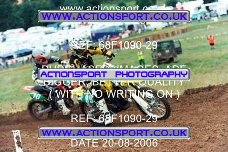 Photo: 68F1090-29 ActionSport Photography 20/08/2006 Moredon MX Aces of Motocross - Farleigh Castle  _4_BW85s #89