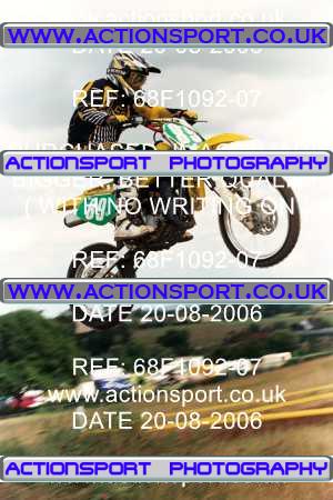 Photo: 68F1092-07 ActionSport Photography 20/08/2006 Moredon MX Aces of Motocross - Farleigh Castle  _4_BW85s #89