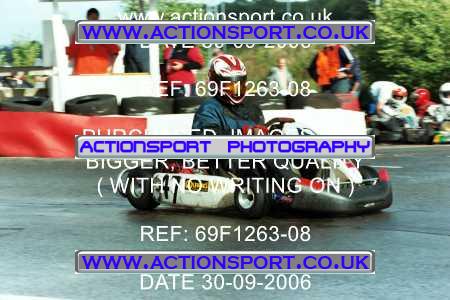 Photo: 69F1263-08 ActionSport Photography 30/09/2006 F6 Karting - Buckmore Park _4_SeniorProKart-SeniorModified #47