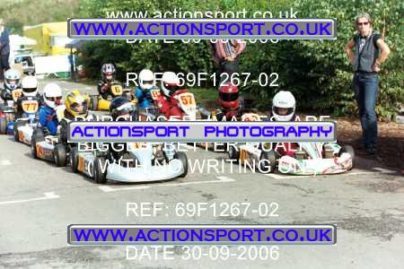 Photo: 69F1267-02 ActionSport Photography 30/09/2006 F6 Karting - Buckmore Park _3_Cadets #40