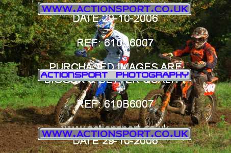 Photo: 610B6007 ActionSport Photography 29/10/2006 AMCA Midwest MCC Enduro - Twinhoe _1_Event #961