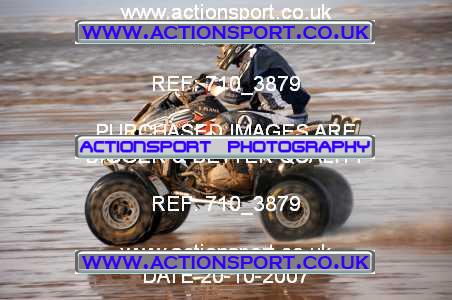 Photo: 710_3879 ActionSport Photography 20,21/10/2007 Weston Beach Race 2007  _2_AdultQuads-Sidecars #260