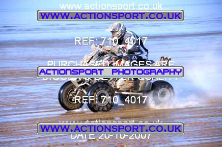 Photo: 710_4017 ActionSport Photography 20,21/10/2007 Weston Beach Race 2007  _2_AdultQuads-Sidecars #260