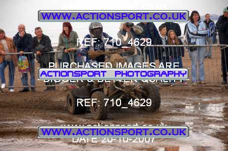 Photo: 710_4629 ActionSport Photography 20,21/10/2007 Weston Beach Race 2007  _2_AdultQuads-Sidecars #260