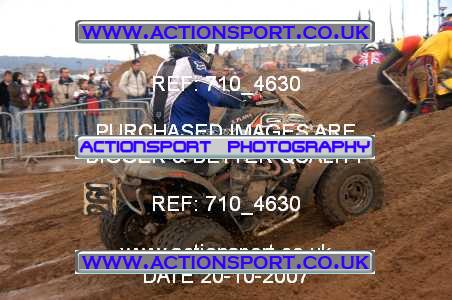 Photo: 710_4630 ActionSport Photography 20,21/10/2007 Weston Beach Race 2007  _2_AdultQuads-Sidecars #260