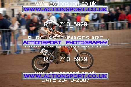 Photo: 710_5929 ActionSport Photography 20,21/10/2007 Weston Beach Race 2007  _1_65cc #65