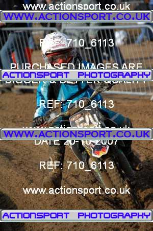 Photo: 710_6113 ActionSport Photography 20,21/10/2007 Weston Beach Race 2007  _1_65cc #54