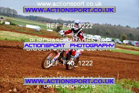Photo: F40_1222 ActionSport Photography 04/04/2015 Thornbury MX Practice - Westonbirt _5_Juniors