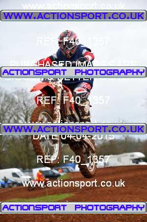 Photo: F40_1357 ActionSport Photography 04/04/2015 Thornbury MX Practice - Westonbirt _5_Juniors