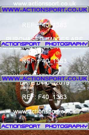 Photo: F40_1383 ActionSport Photography 04/04/2015 Thornbury MX Practice - Westonbirt _5_Juniors