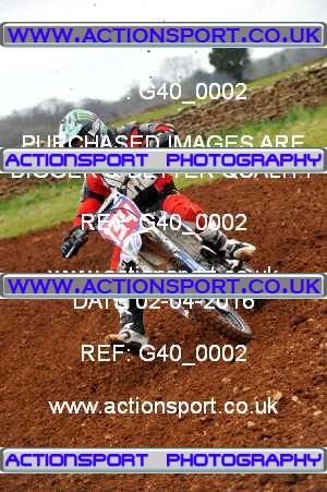 Photo: G40_0002 ActionSport Photography 02/04/2016 Thornbury MX Practice - Westonbirt 0930_Experts-Seniors