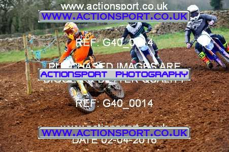 Photo: G40_0014 ActionSport Photography 02/04/2016 Thornbury MX Practice - Westonbirt 0930_Experts-Seniors
