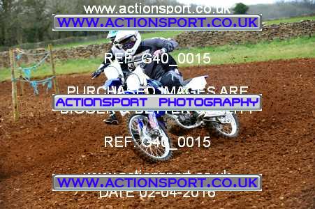 Photo: G40_0015 ActionSport Photography 02/04/2016 Thornbury MX Practice - Westonbirt 0930_Experts-Seniors