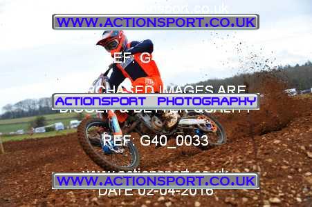 Photo: G40_0033 ActionSport Photography 02/04/2016 Thornbury MX Practice - Westonbirt 0930_Experts-Seniors