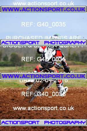 Photo: G40_0035 ActionSport Photography 02/04/2016 Thornbury MX Practice - Westonbirt 0930_Experts-Seniors