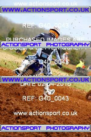Photo: G40_0043 ActionSport Photography 02/04/2016 Thornbury MX Practice - Westonbirt 0930_Experts-Seniors