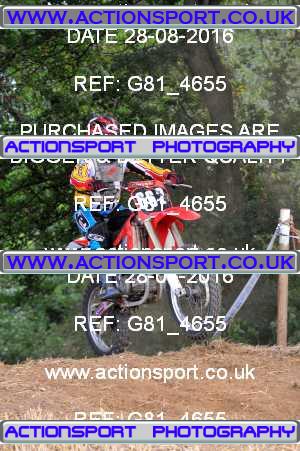 Photo: G81_4655 ActionSport Photography 28/08/2016 AMCA Bath AMCC [Sun] - Farleigh Hungerford  _2_MX1Juniors #662